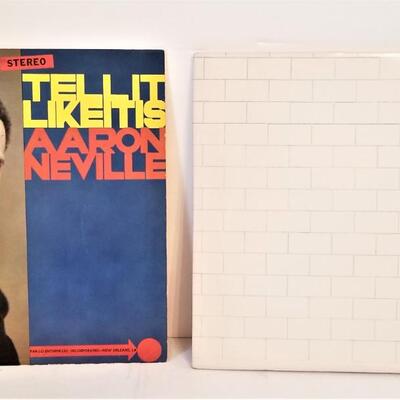 Lot #186  Aaron Neville original "Tell it like it is" (SCARCE) and Pink Floyd The Wall