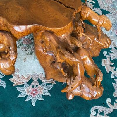 Equestrian Galloping Horse Table