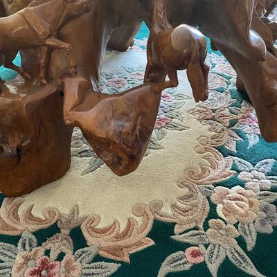 Equestrian Galloping Horse Table
