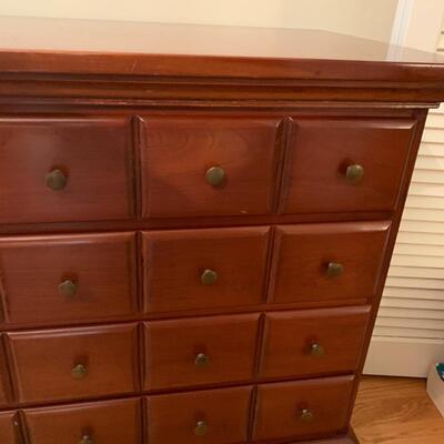 Lot 10 - Southern Colonial Cherry Wood Chest