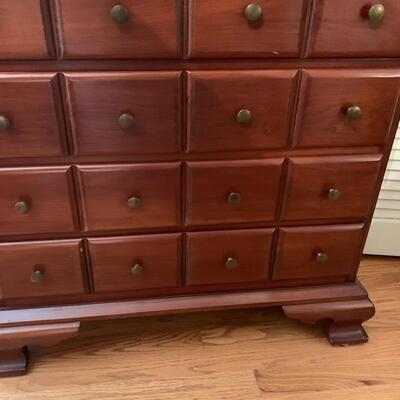 Lot 10 - Southern Colonial Cherry Wood Chest