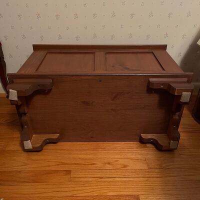 Lot 19 - Small Wooden Storage Bench