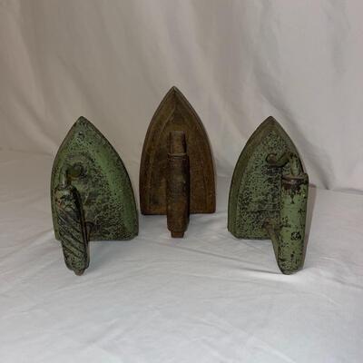 Lot 27 - Three Antique Irons