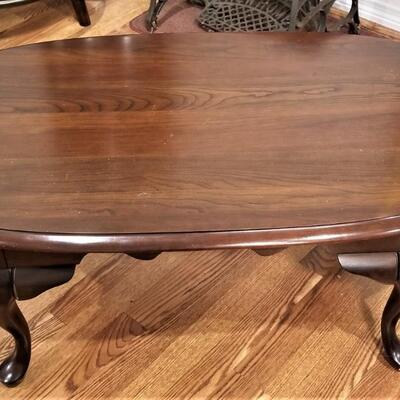 Lot #200  Queen Anne Style Coffee Table