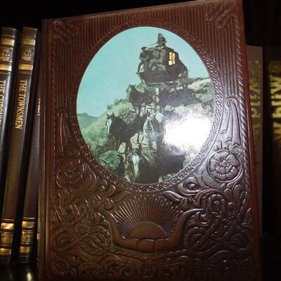 Time Life Wild West Leather Books 