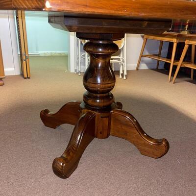 Lot 40 - Club Table and Four Chairs