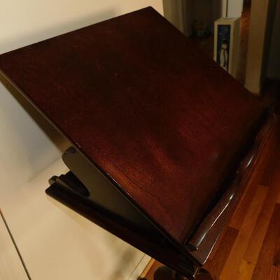 Wood Dictionary Stand Pulpit Lecturn