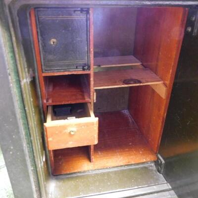 Large Antique Safe (yes. we have the combo)