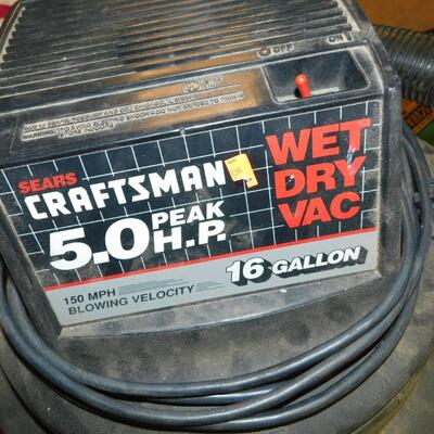 Craftsman 5.0 Wet Dry Vac