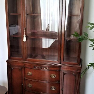 Lot #204  Vintage Drexel China Cabinet