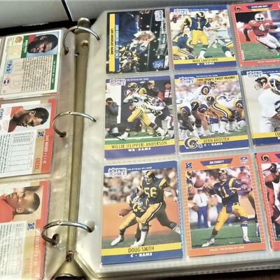 Lot #211 Large Lot of Sports Trading Cards - 1980's  Mostly Baseball and Football - all teams - 10,000 cards