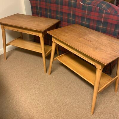 Lot 42 - Pair of Wooden Tables