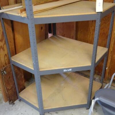 LOT 618  HEAVY DUTY SHELVING