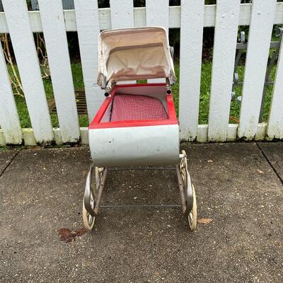 Vintage baby doll stroller