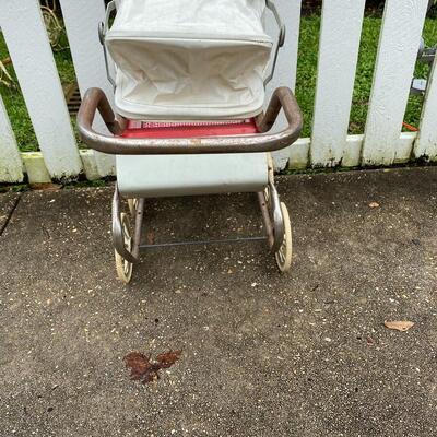 Vintage baby doll stroller
