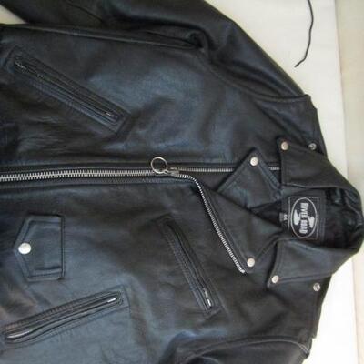 Pair of Leathers includes Jacket and Chaps Size 44