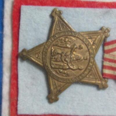 Veterans of the Civil War 1861-1866 Grand Army of the Republic Medal Pin