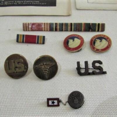 US Military Medals, War Ephemera, and Other