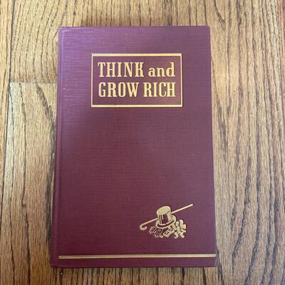 LOT 10 - Think and Grow Rich by Napoleon Hill, 1940, 1st edition 8th printing