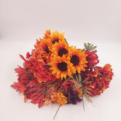 FUN FLORAL FALL ARTIFICIAL FLOWER BUNDLE