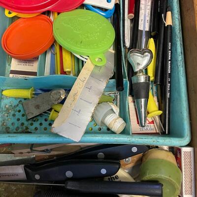 lot 53- Misc. kitchen tools, knives