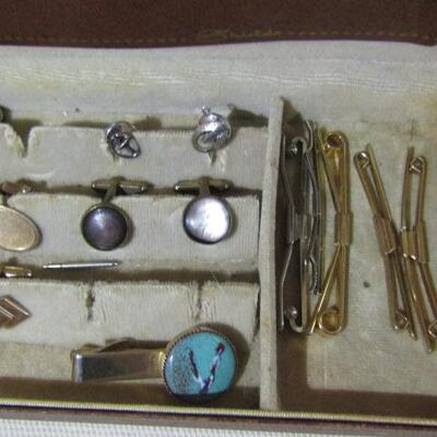 Collection of Men's Tie Clips and Cuff Links