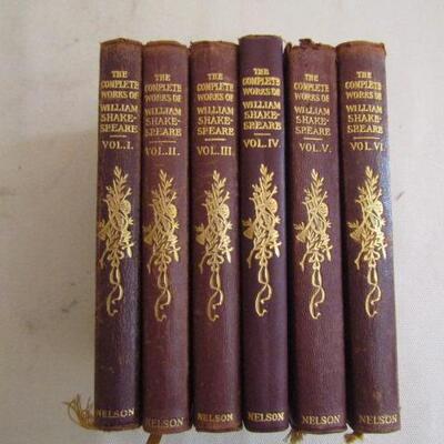The Complete Works of William Shakespeare 6 Volume Set NY Publication 
