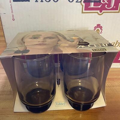 lot 97- box of accent by Libbey glasses