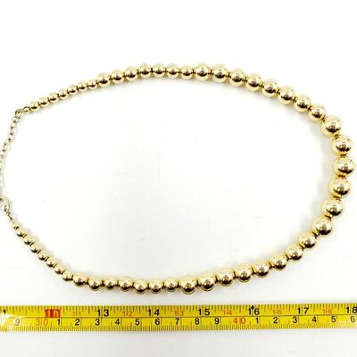GOLD TONED NECKLACE BUNDLE OF 2