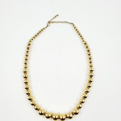 GOLD TONED NECKLACE BUNDLE OF 2