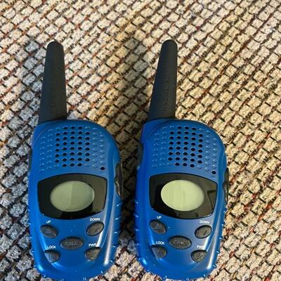 lot 137- pair of walkie talkies