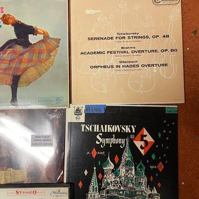 Lot 144-  (7) records