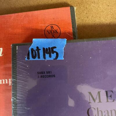 lot 145-  (7) records