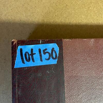 lot 150- book of (13) records