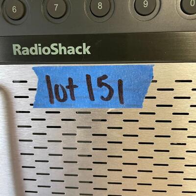 lot 151- Radioshack extreme range radio