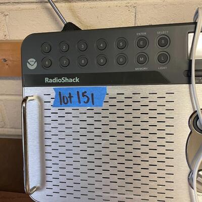 lot 151- Radioshack extreme range radio