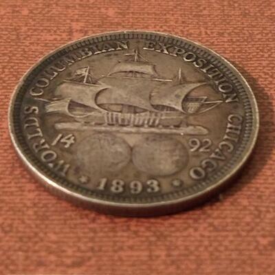 World's Columbian Exposition Chicago 1893 Half Dollar