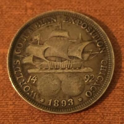 World's Columbian Exposition Chicago 1893 Half Dollar