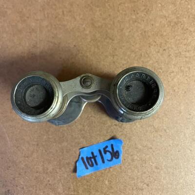 lot 156- Vintage binoculars 