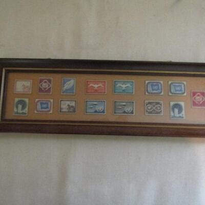 United Nations Commemorative Stamp Collection in Framed Case