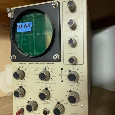 lot 164- Heath kit Laboratory oscilloscope