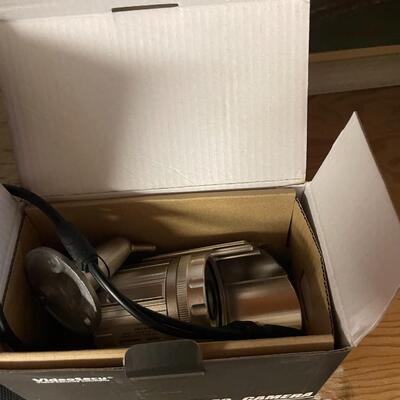 lot 168- KLH speaker, video secu ccd video camera