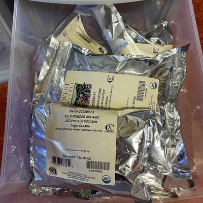 lot 177- (2) small rolling cabinets with contents 