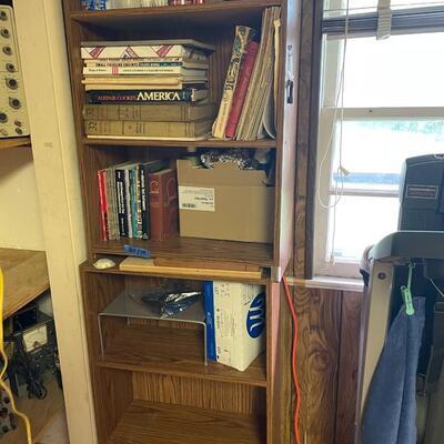 lot 179- (2) shelves with contents