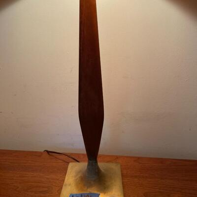 lot 191- mid century modern lamp