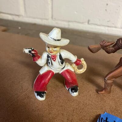 lot 196- (3) vintage plastic toys circa 1930's
