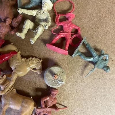 lot 198- lot of vintage misc. toys circa 1930's