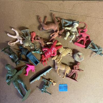 lot 198- lot of vintage misc. toys circa 1930's