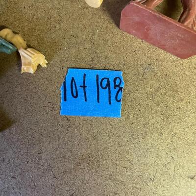 lot 198- lot of vintage misc. toys circa 1930's