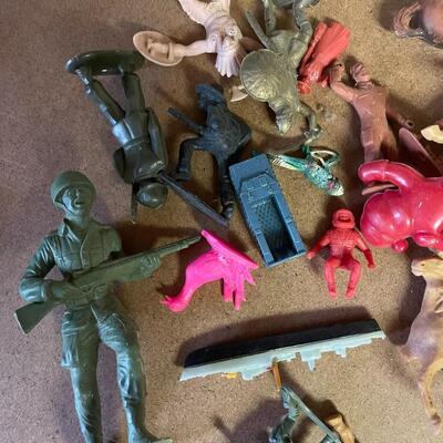 lot 198- lot of vintage misc. toys circa 1930's